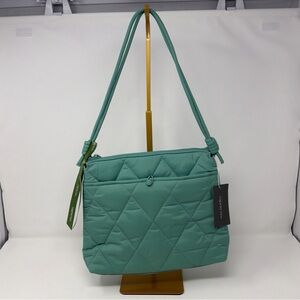 Vera Bradley Original Hipster Crossbody Bag Beryl Green Quilted NWT $80